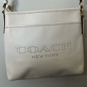 Coach Cream Crossbody Bag